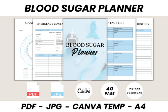 Master Your Wellness: The Ultimate Blood Sugar Planner Template