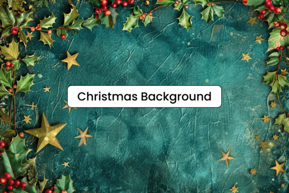 Rustic Mistletoe Christmas Background: A Designer's Guide