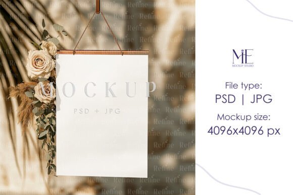 Sign Mockup PSD & Baptism Poster: A Designer's Toolkit
