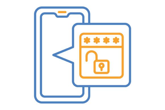 Unlock Blue & Orange Line Icon: A Designer's Practical Toolkit
